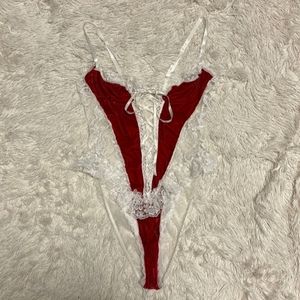 Vtg Frederick's of Hollywood holiday lingerie